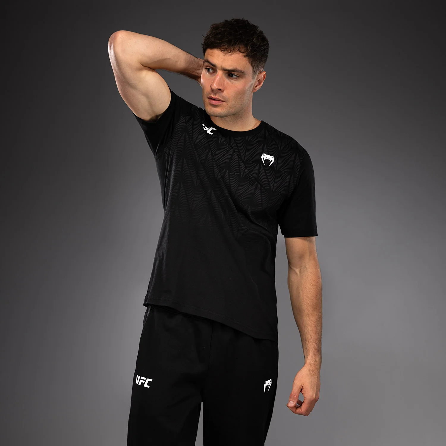UFC Zenith by Venum Replica T-Shirt Herren - Schwarz - Image 3