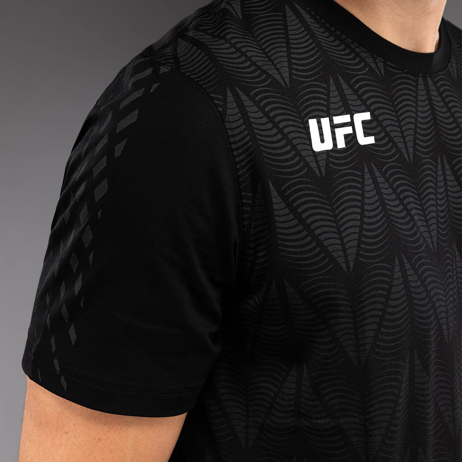 UFC Zenith by Venum Replica T-Shirt Herren - Schwarz - Image 5