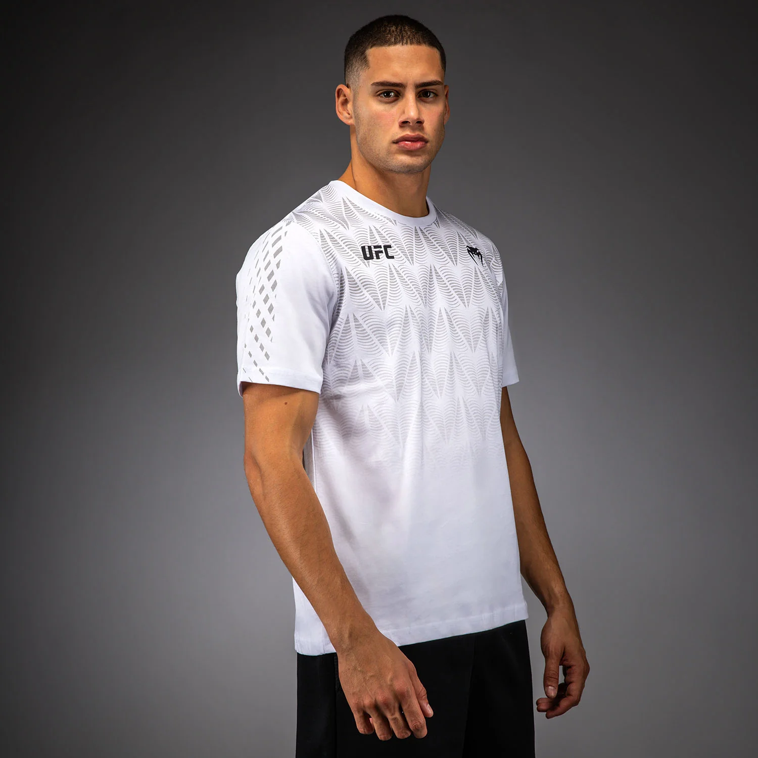 UFC Zenith by Venum Replica T-Shirt Herren - Weiß - Image 3