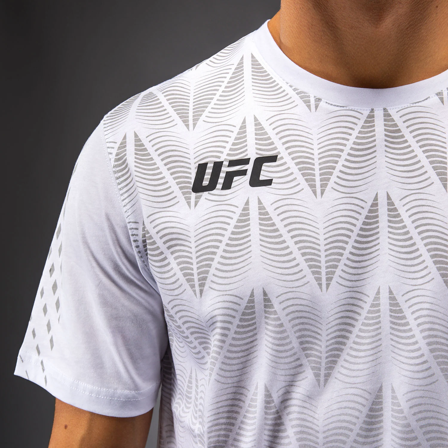 UFC Zenith by Venum Replica T-Shirt Herren - Weiß - Image 5