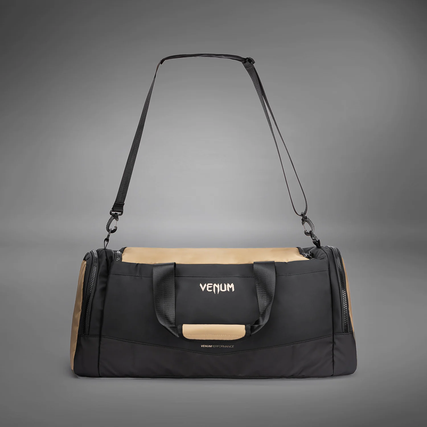 Venum Evo 2 Trainer Lite Duffle Bag - Schwarz/Sand - Image 4