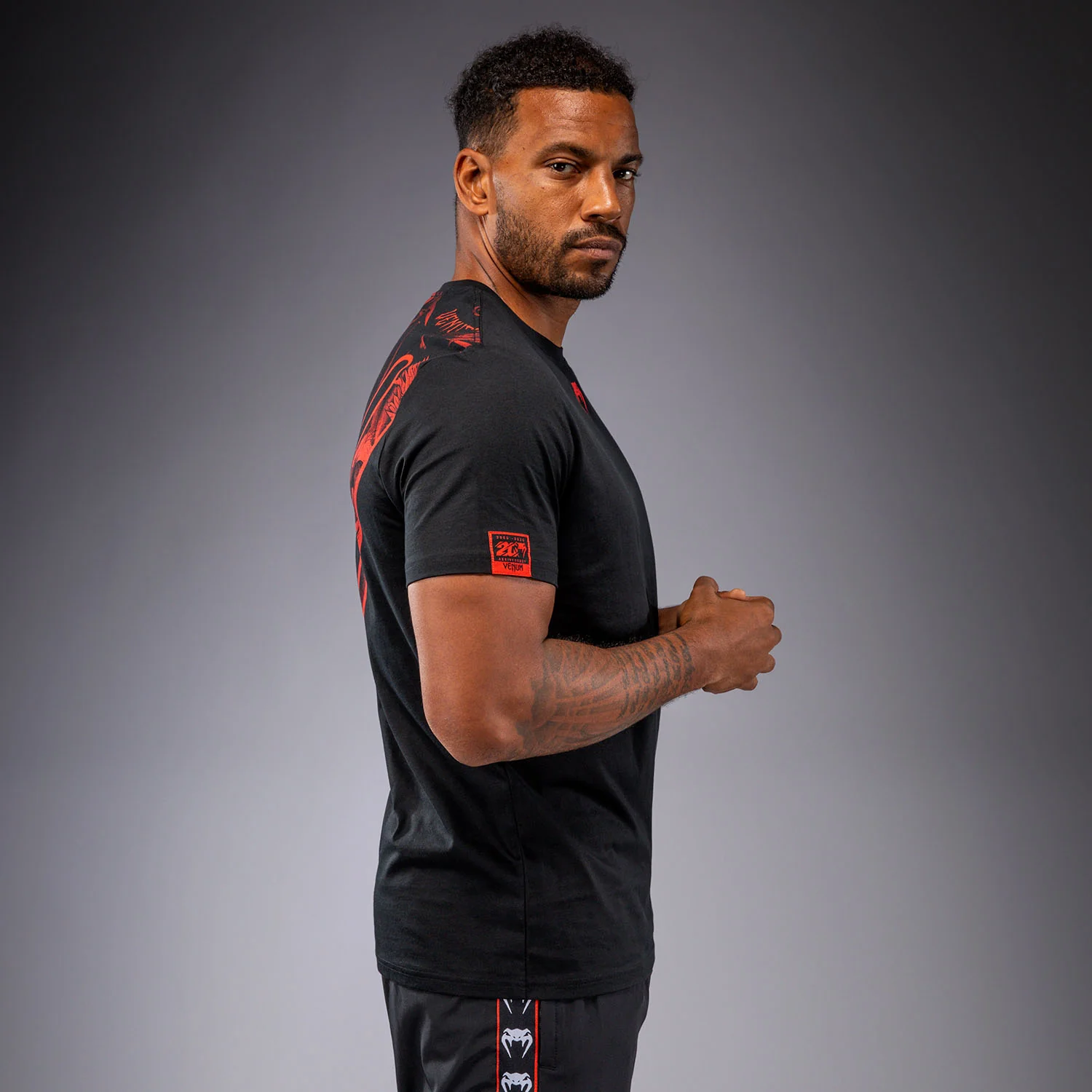Venum 20th Anniversary T-Shirt - Schwarz/Rot - Image 3