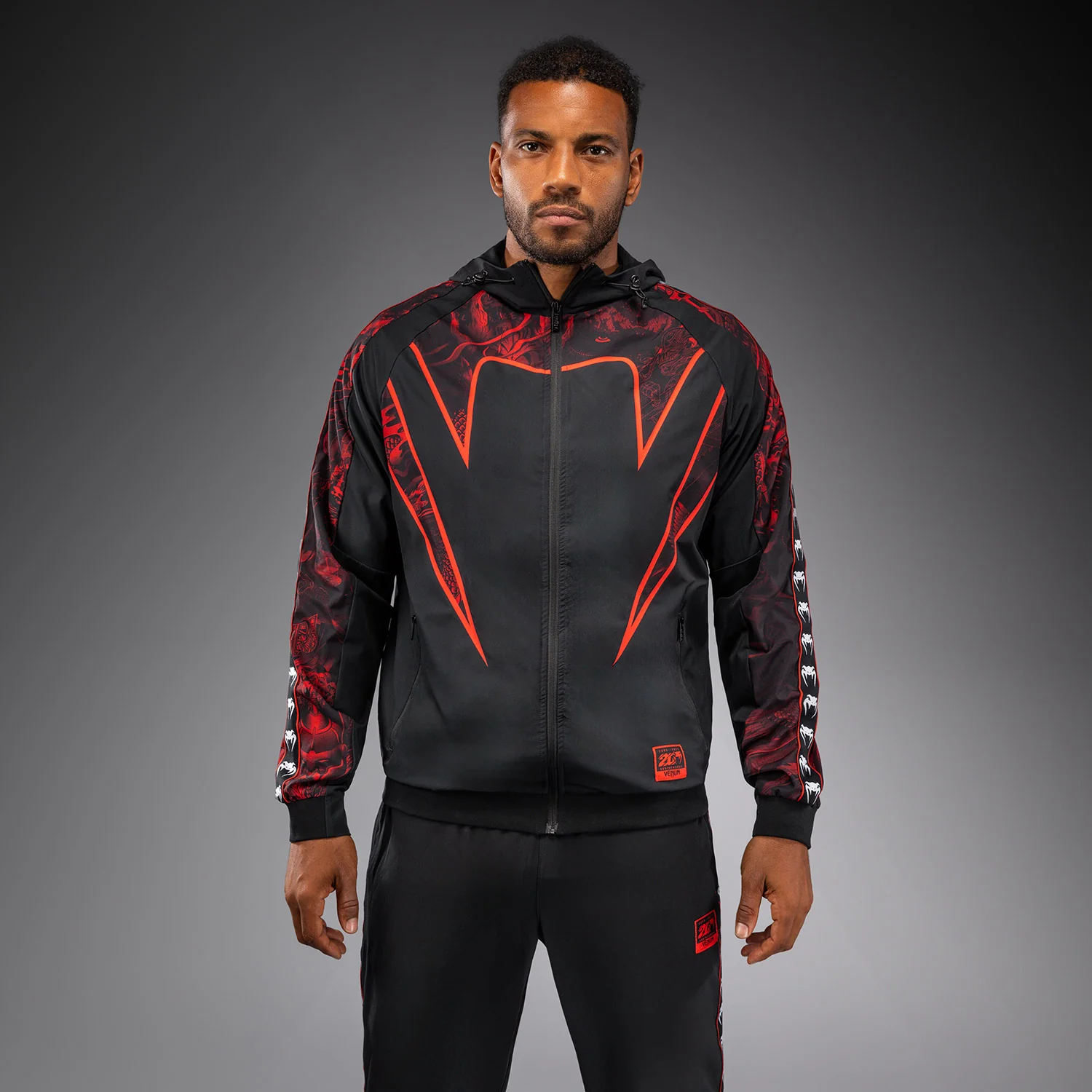 Venum 20th Anniversary Trainingsjacke - Schwarz/Rot
