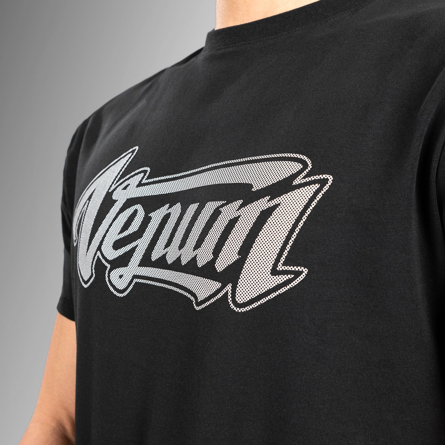 Venum Absolute 2.0 T-Shirt - Angepasste Passform - Schwarz/Silber - Image 5