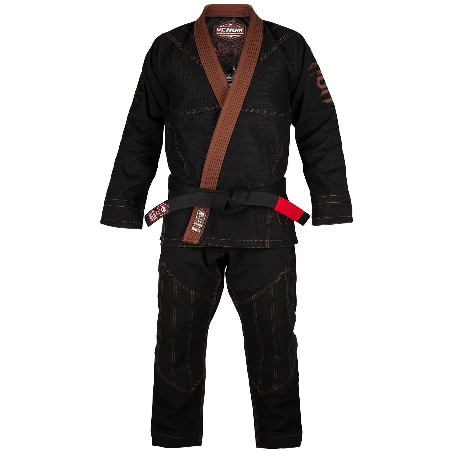 Venum Absolute Gorilla BJJ Gi - Schwarz/Braun - Image 4