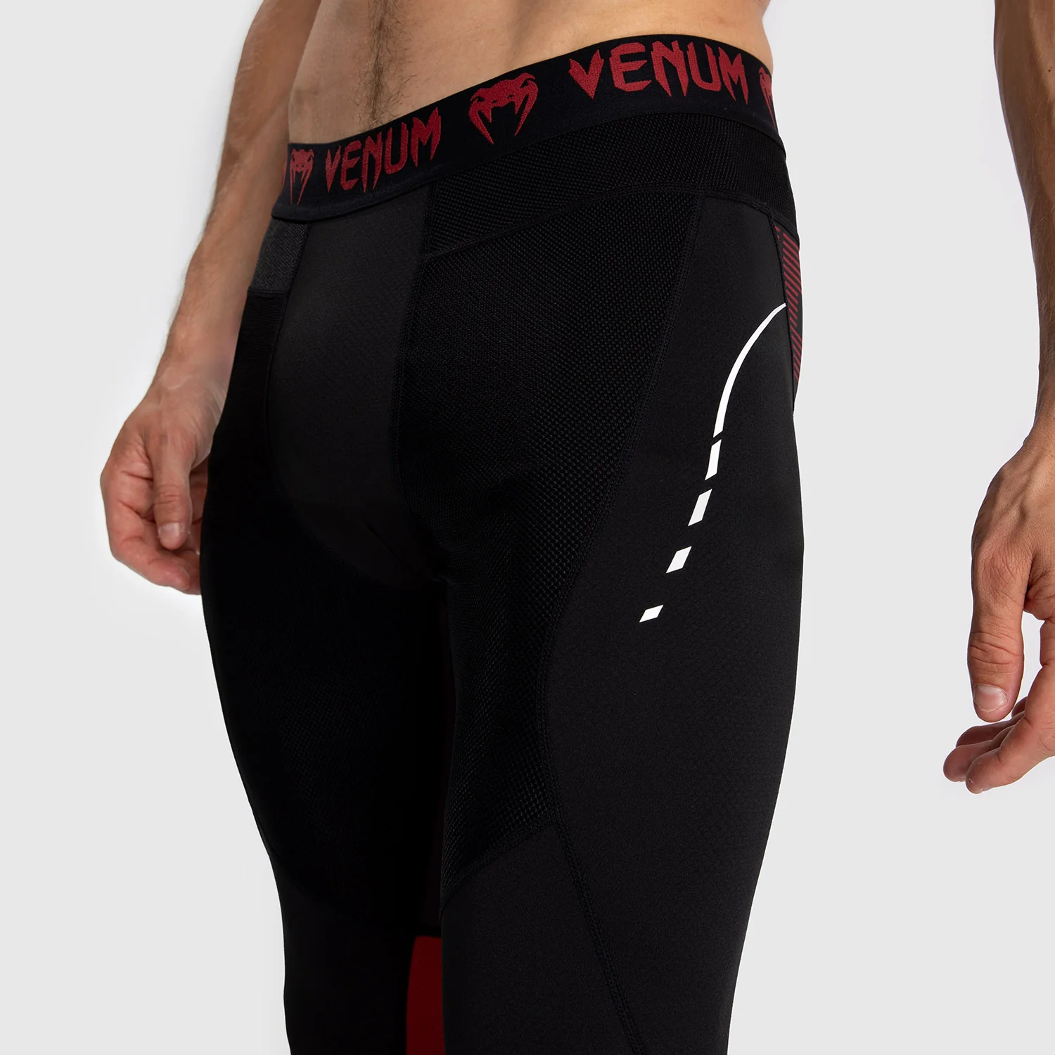 Venum Adrenaline Herren Gamaschen - Red - Image 4