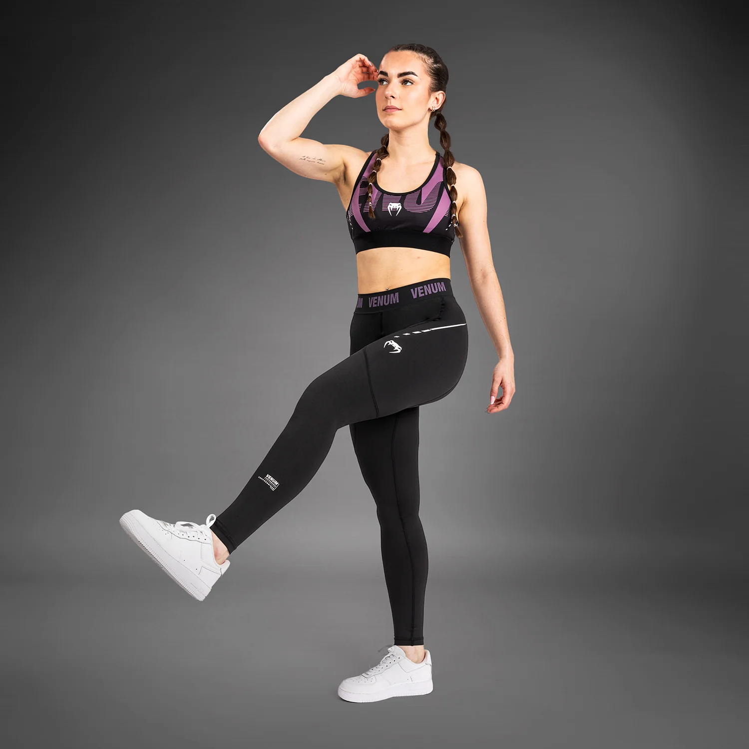 Venum Adrenaline Leggings Für Frauen - Purple - Image 5