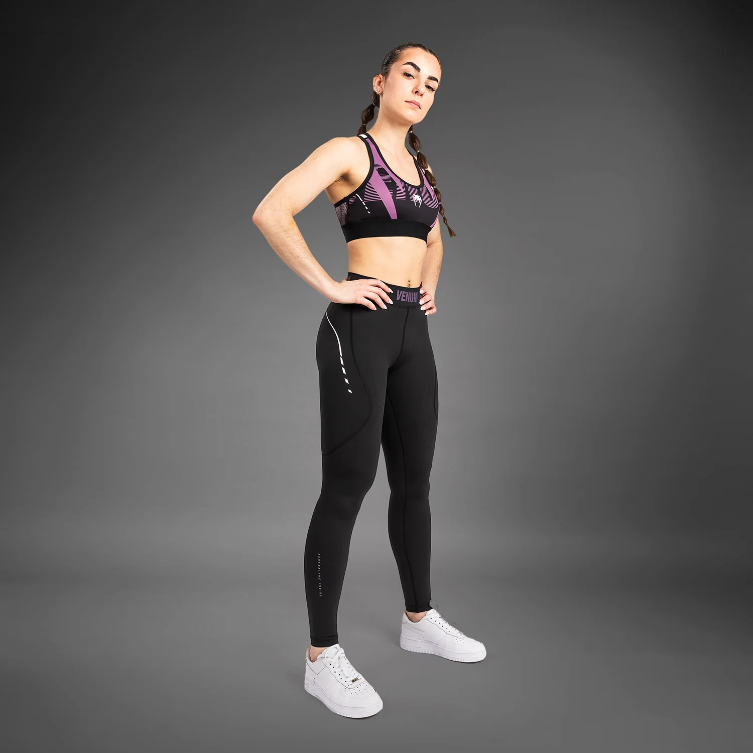 Venum Adrenaline Leggings Für Frauen - Purple - Image 7