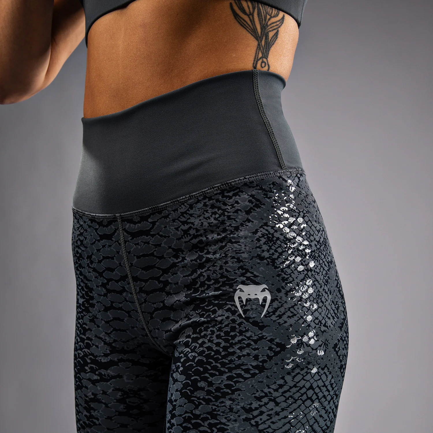 Venum Amazonia Frauen Leggings - Dunkelgrau - Image 5
