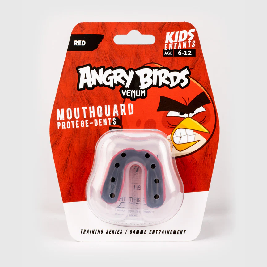 Venum Angry Birds Mundschutz – Für Kinder - Rot - Image 4