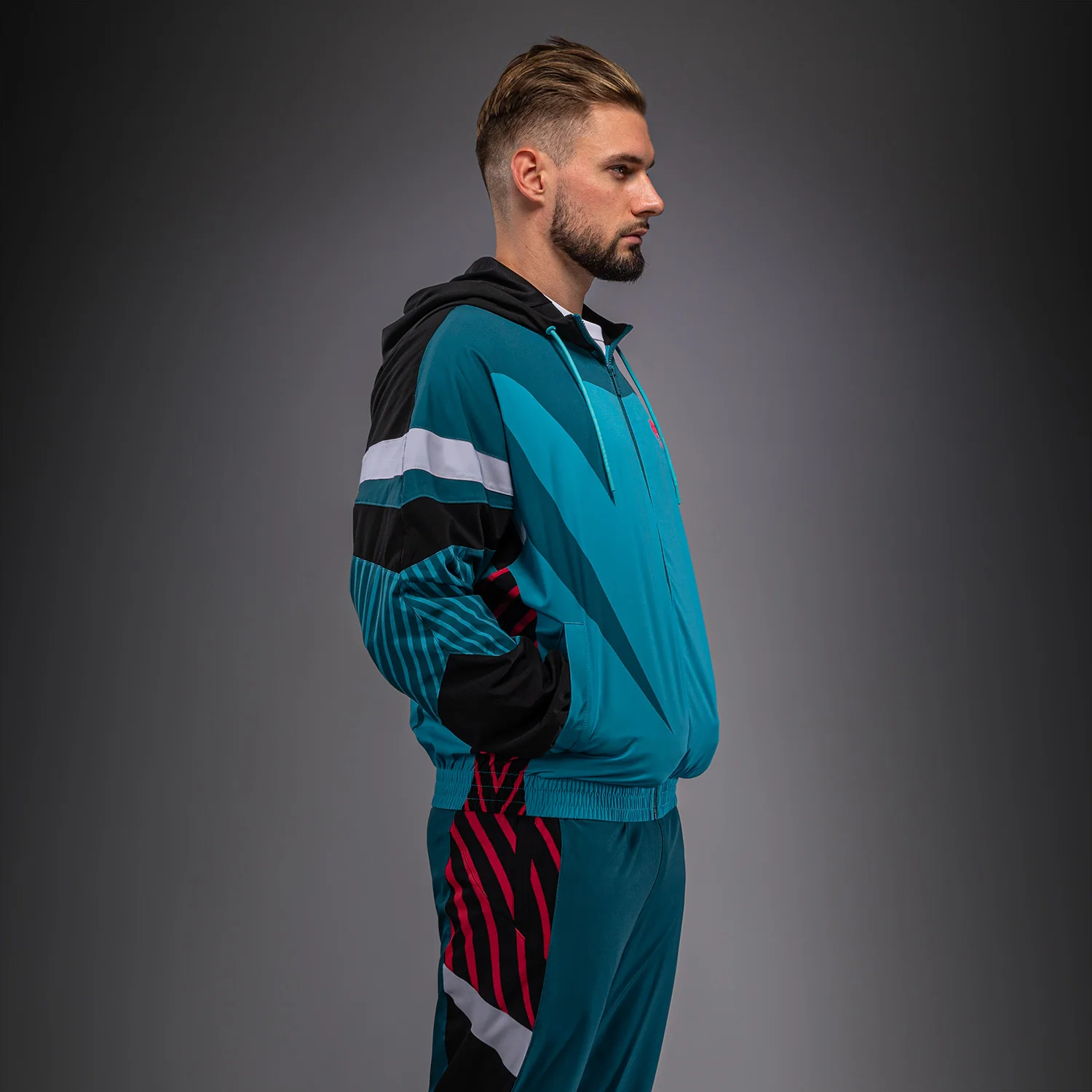 Venum Attack 90 Trainingsjacke – Miami Blau - Image 4