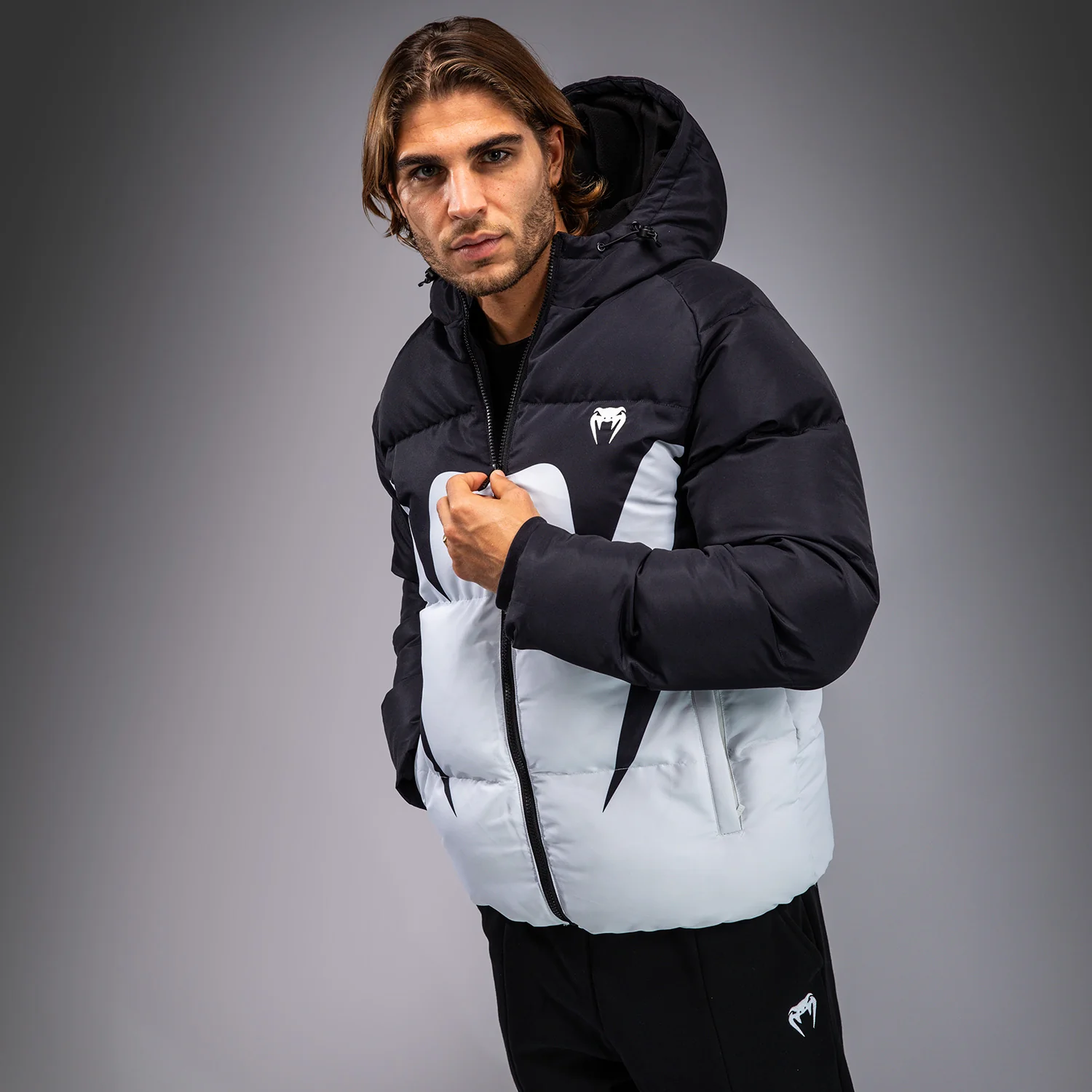 Venum Attack Daunenjacke - Schwarz/Eis - Image 2