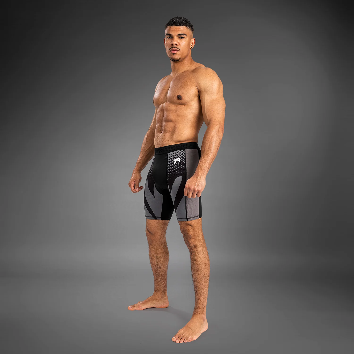 Venum Attack Herren Vale Tudo Short - Schwarz - Image 3