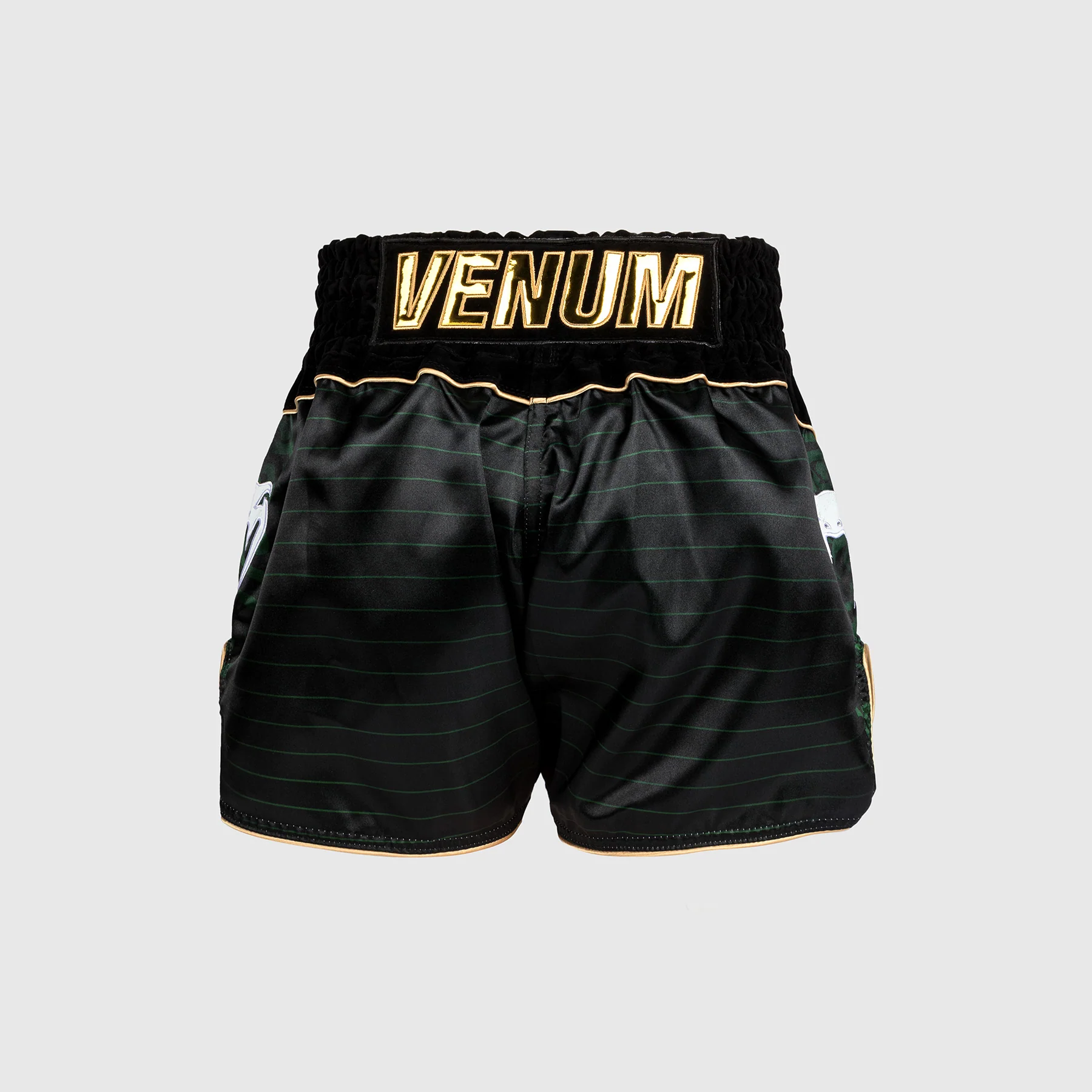 Venum Attack Muay Thai Shorts - Schwarz/Grün - Image 3