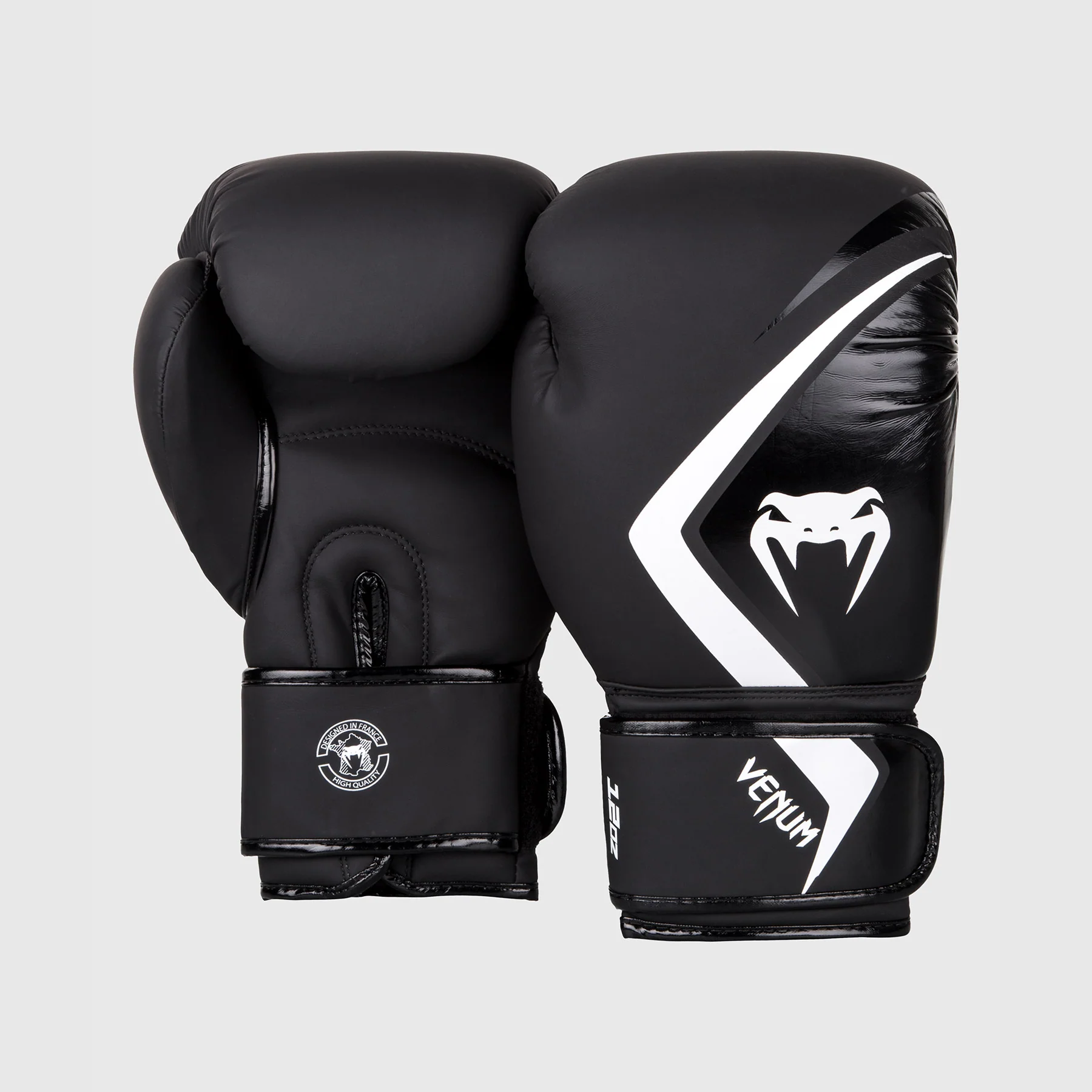 Venum Boxhandschuh Contender 2.0 - Schwarz/Grau-Weiß - Image 2
