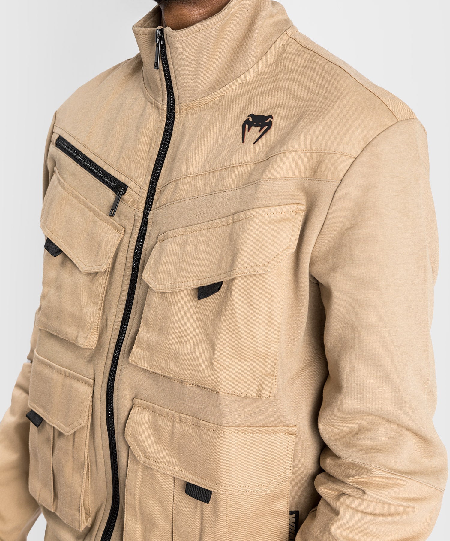 Venum Cargo Jacke mit Reißverschluss - Sand - Image 5