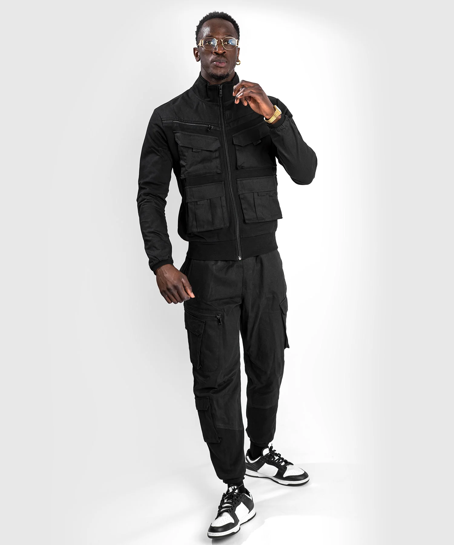 Venum Cargo Jacke mit Reißverschluss - Schwarz - Image 2