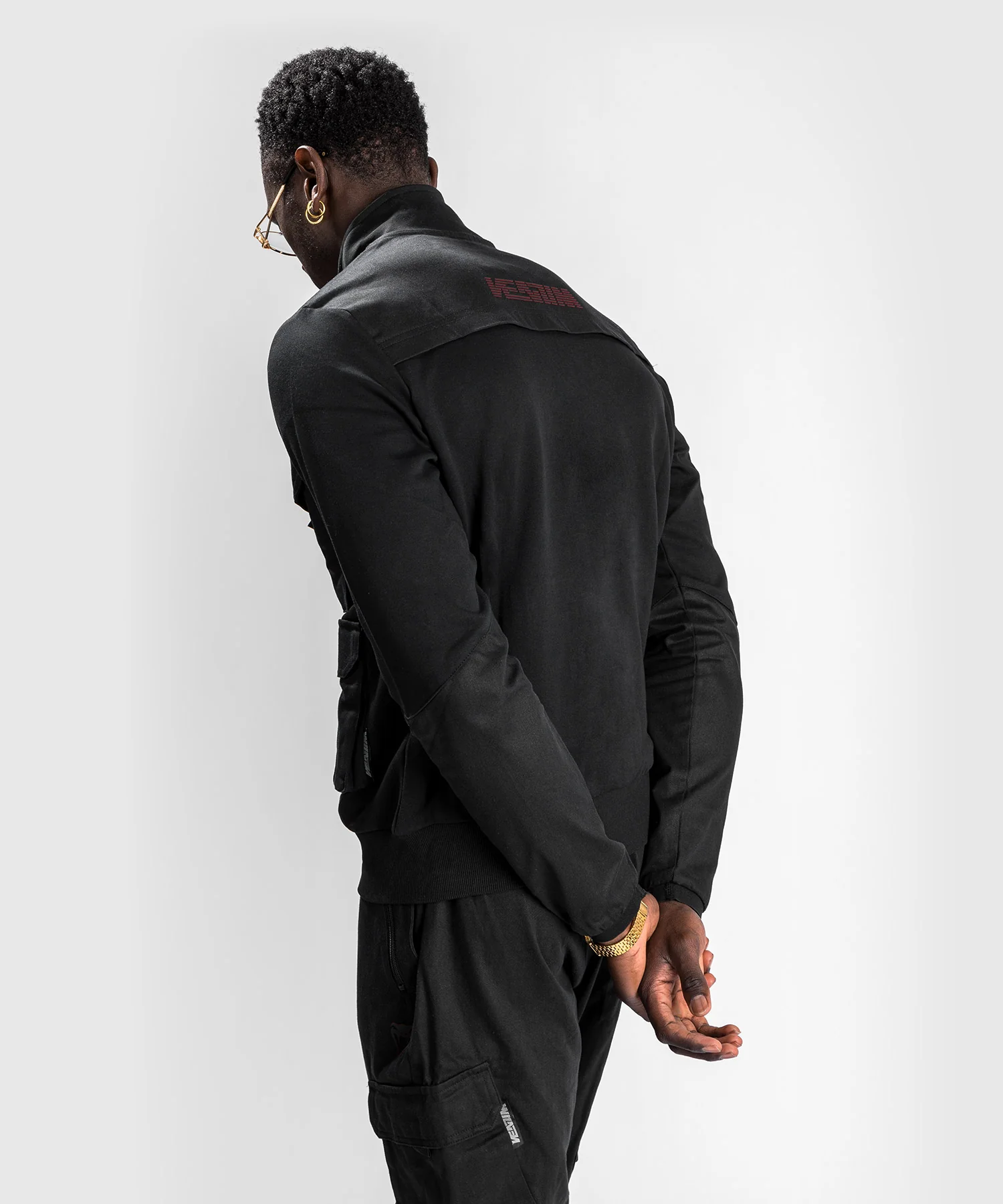 Venum Cargo Jacke mit Reißverschluss - Schwarz - Image 5