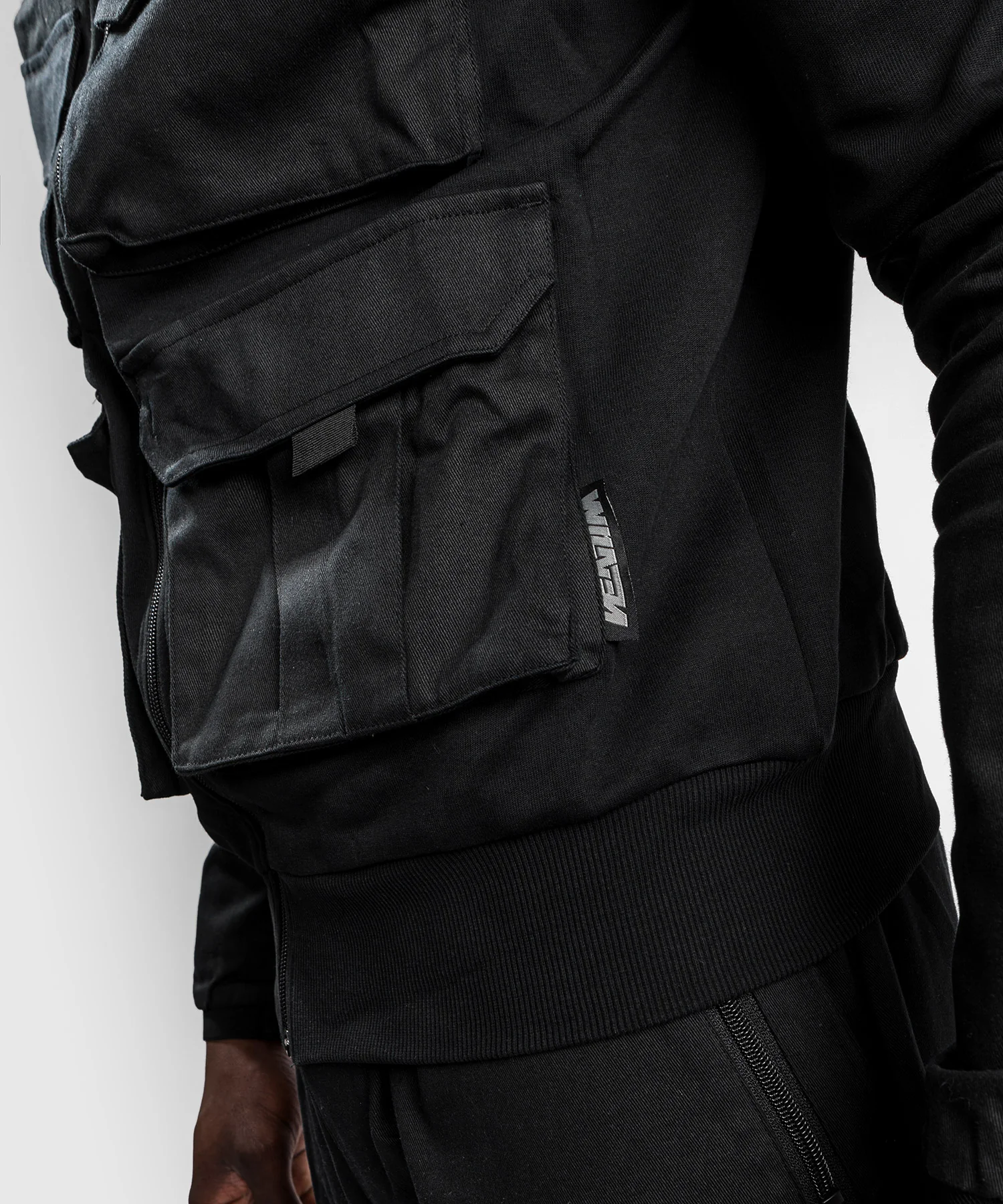 Venum Cargo Jacke mit Reißverschluss - Schwarz - Image 8