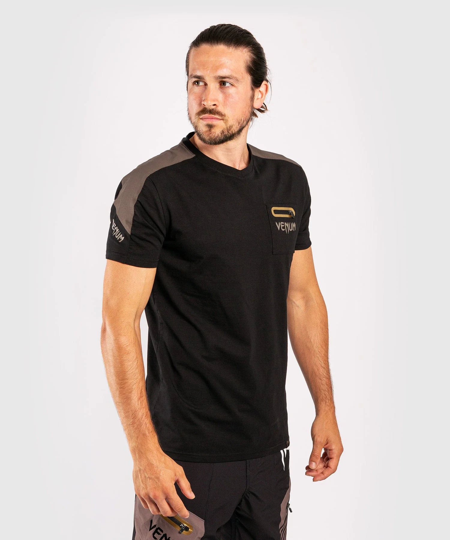 Venum Cargo T-Shirt - Schwarz/Grau - Image 3