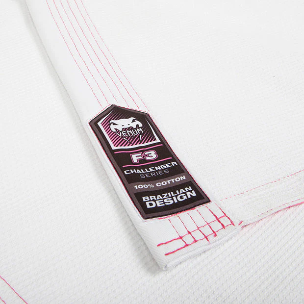 Venum Challenger 2.0 Frauen BJJ Kampfanzug - Weiß - Image 6
