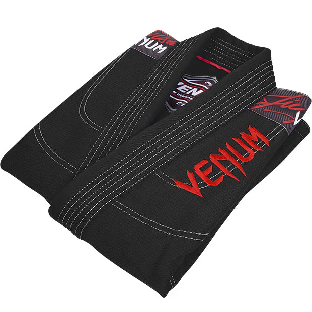 Venum Challenger 2.0 Kids BJJ Kampfanzug - Schwarz - Image 3