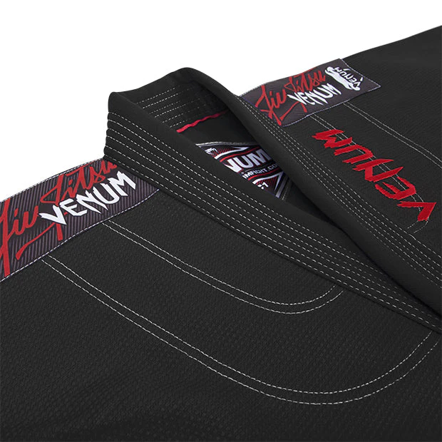 Venum Challenger 2.0 Kids BJJ Kampfanzug - Schwarz - Image 5