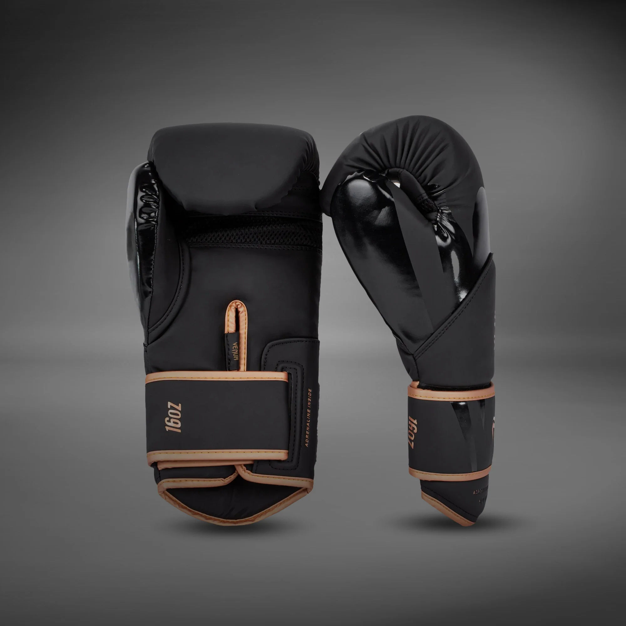 Venum Challenger 4.0 Boxhandschuhe - Schwarz/Bronze - Image 2