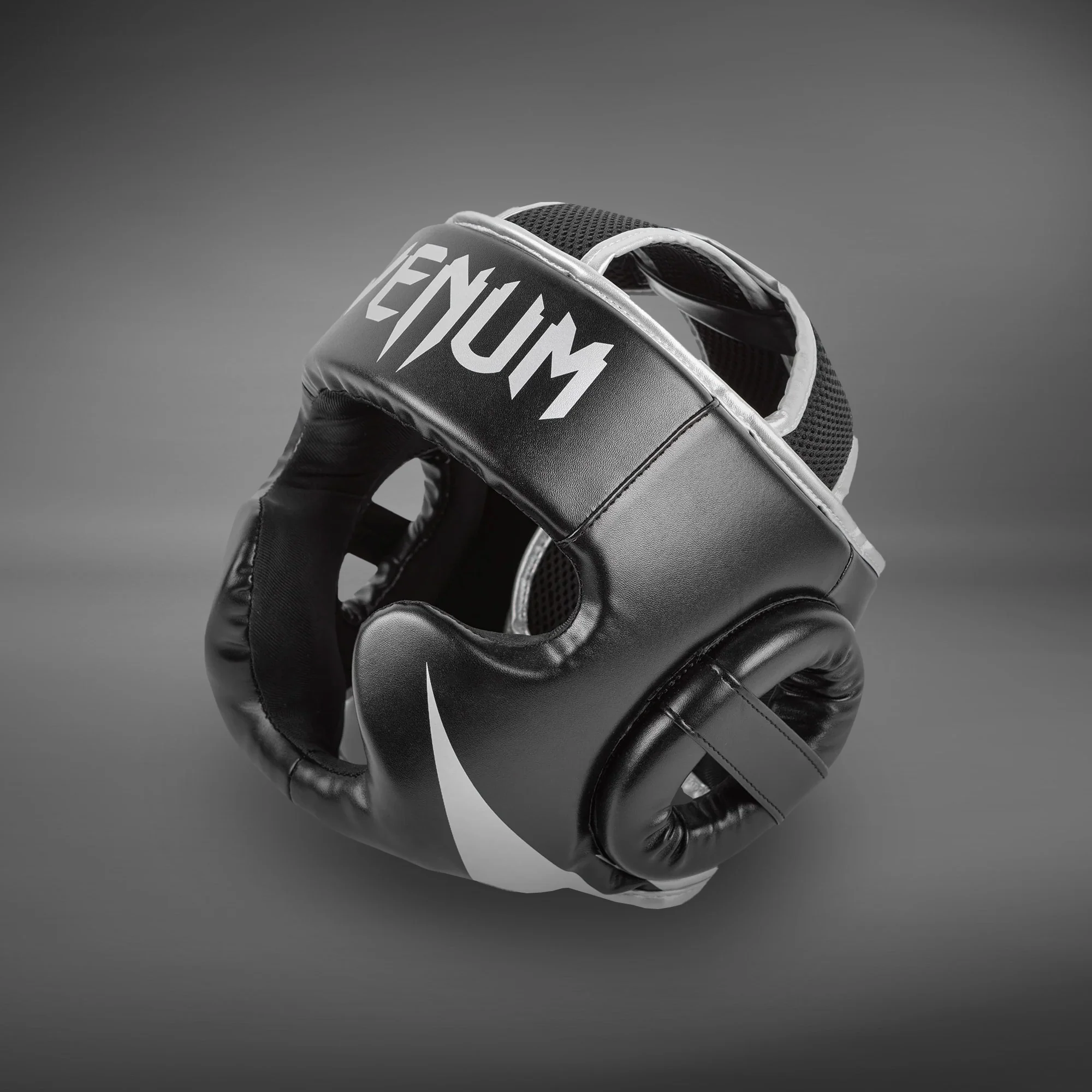 Venum Challenger Kopfbedeckung – Schwarz/Silber - Image 2