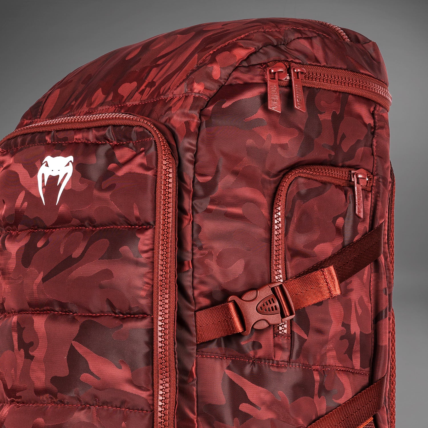 Venum Challenger Xtrem BackPack – Camo/Burgund - Image 7