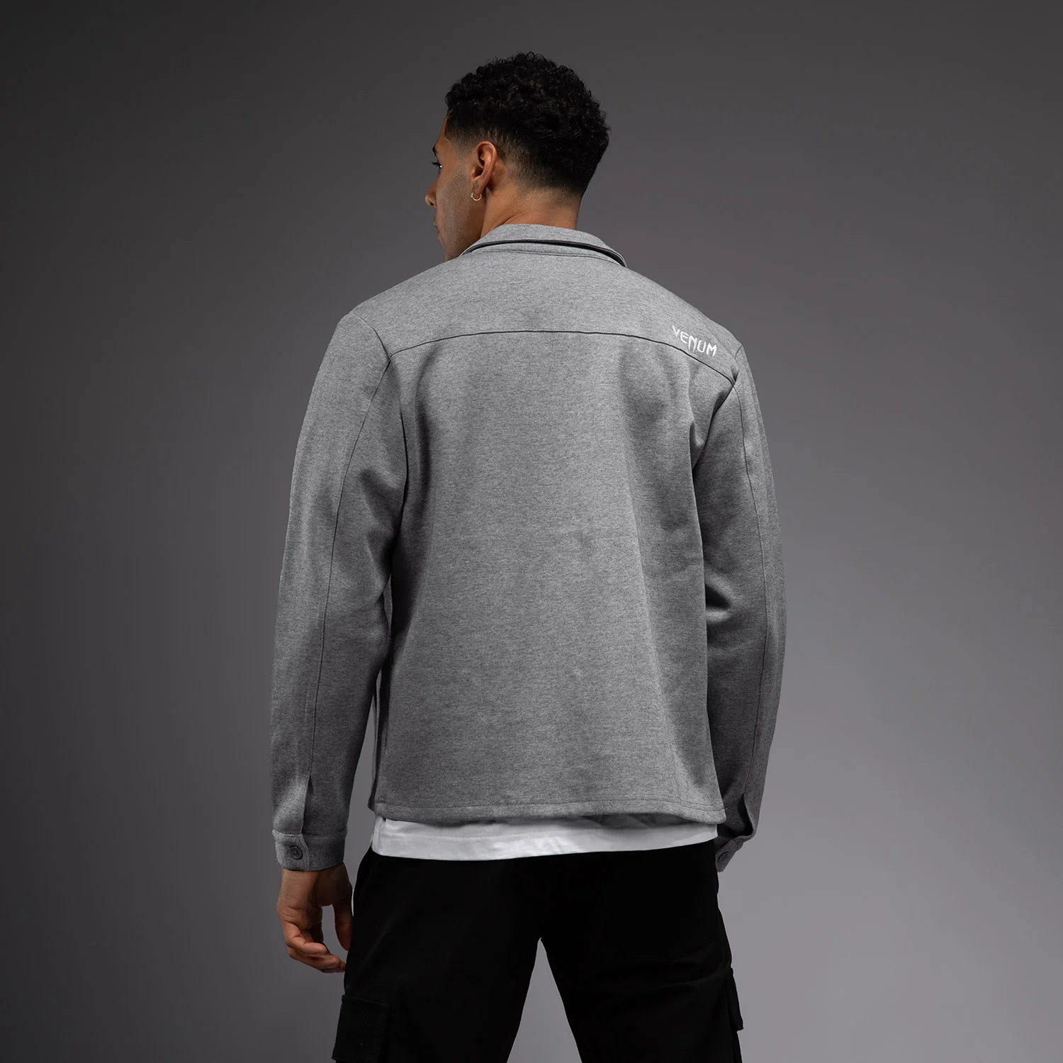 Venum City Core Jacke - Cloud Grey - Image 3