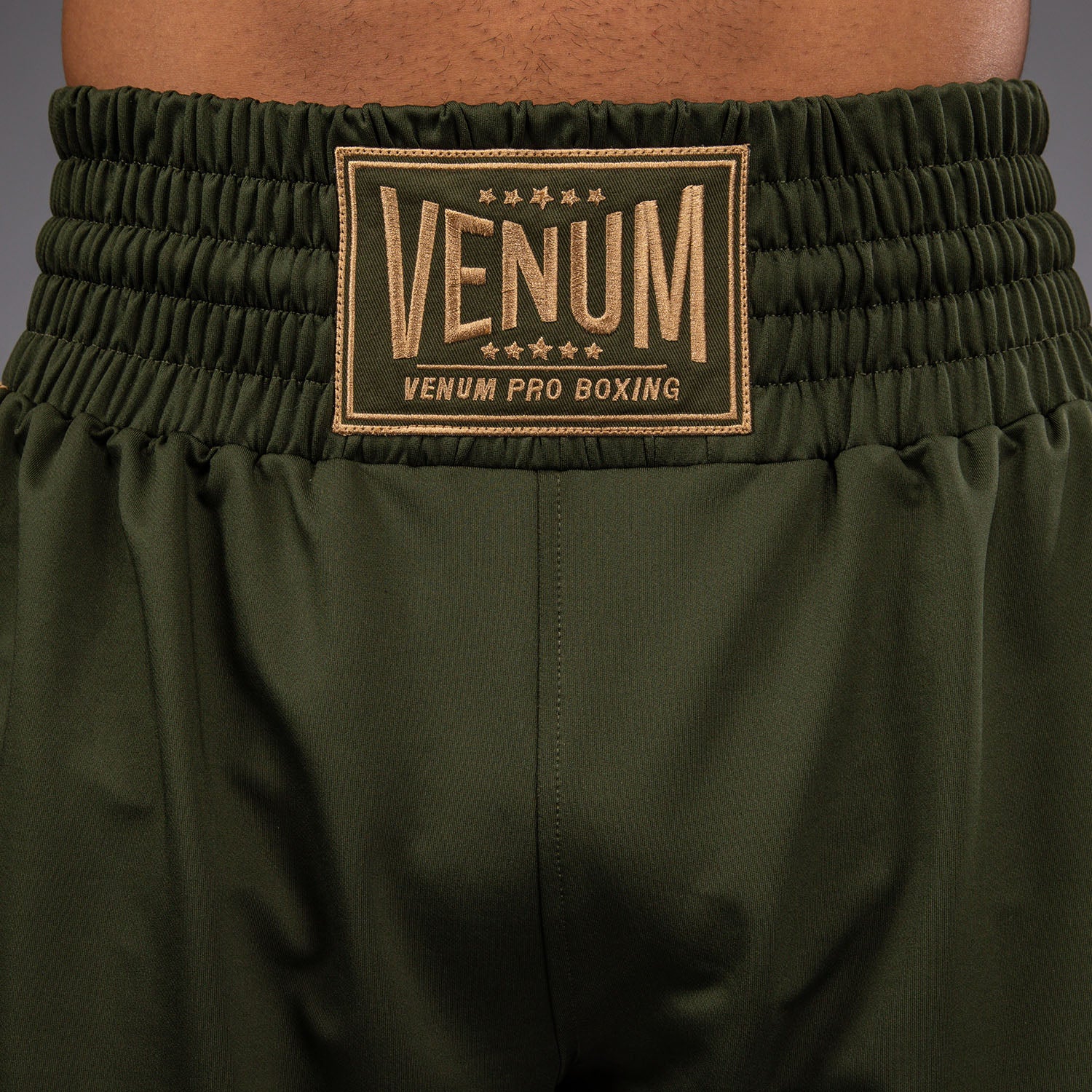 Venum Classic Boxshorts - Olivgrün/Sand - Image 4