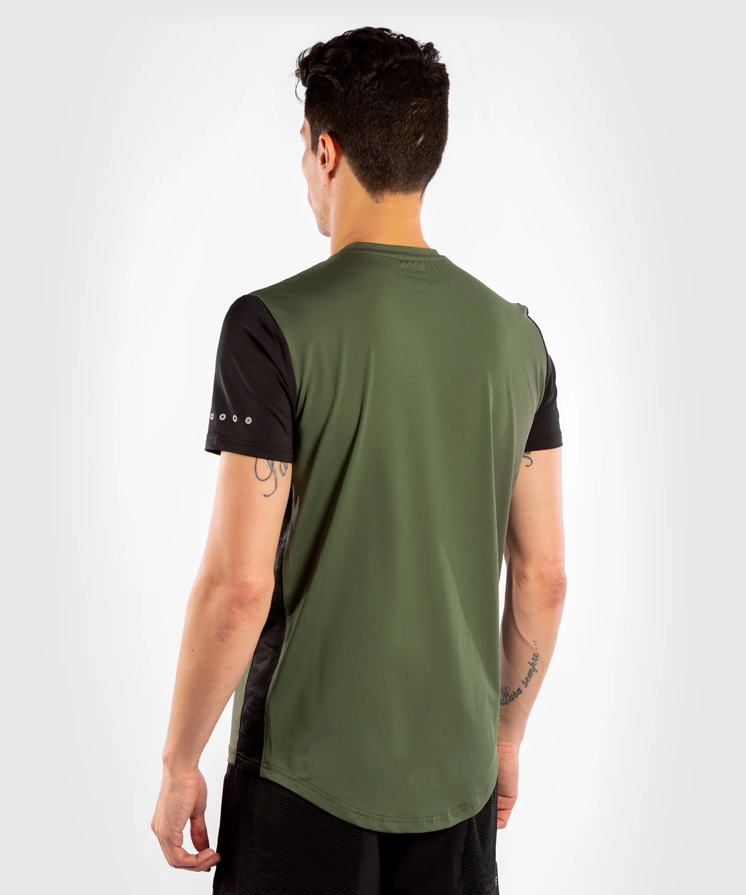 Venum CLASSIC EVO Dry-Tech T-Shirt - Khaki/Silber - Image 4