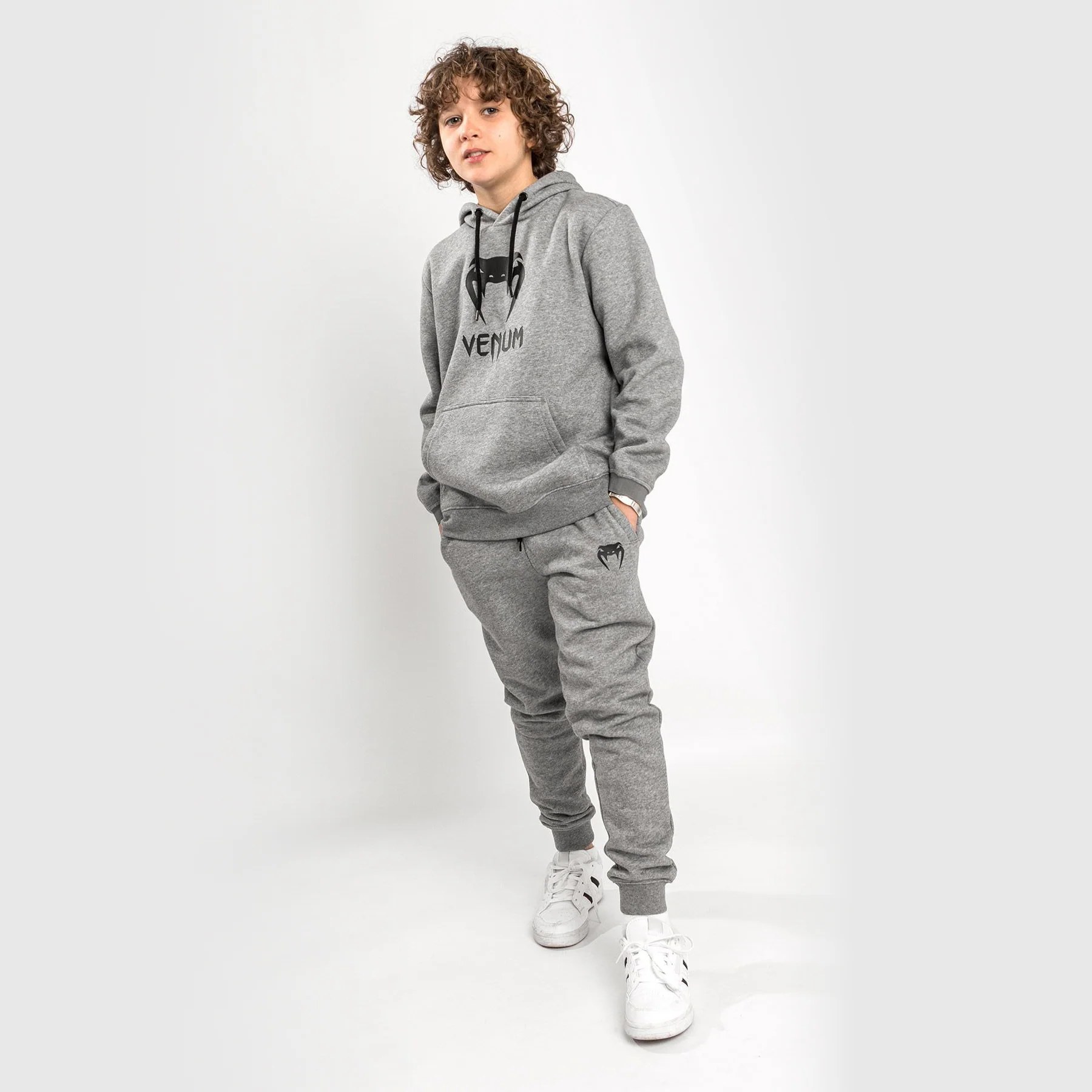 Venum Classic Jogginghose – Für Kinder – Hellgrau Meliert