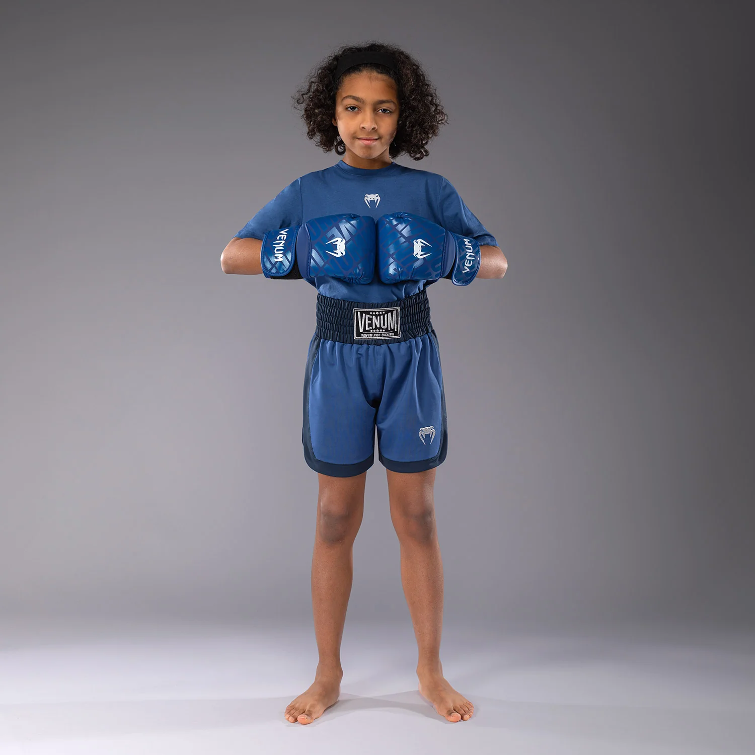 Venum Classic Kinder Boxing Shorts - Königsblau - Image 2