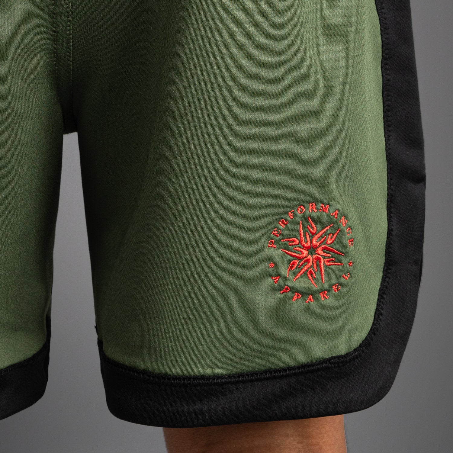 Venum Classic Kinder Boxshorts - Armeegrün/Orange - Image 5