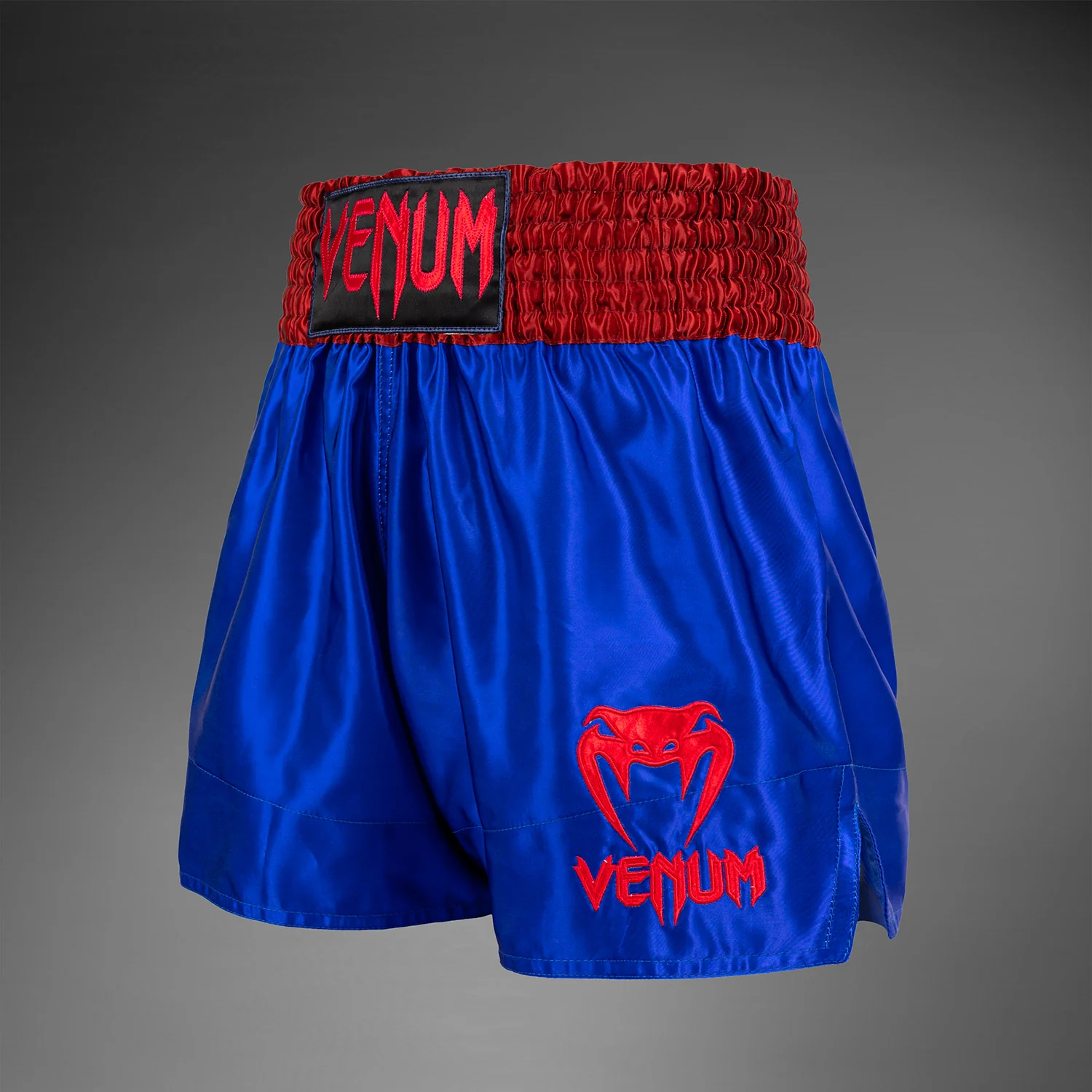 Venum Classic Muay Thai Shorts - Marineblau/Rot - Image 2