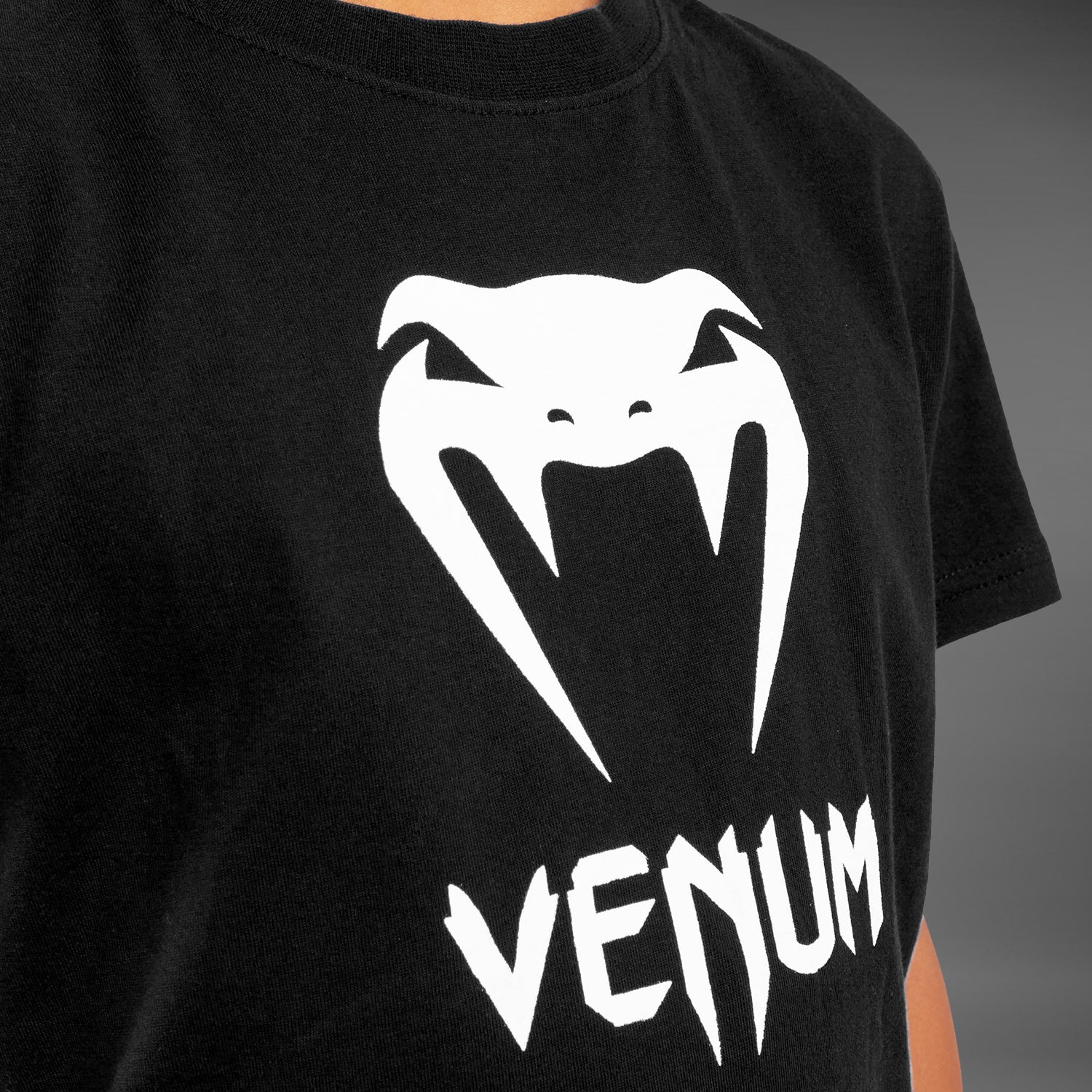 Venum Classic T-Shirt - Kids - Schwarz - Image 3