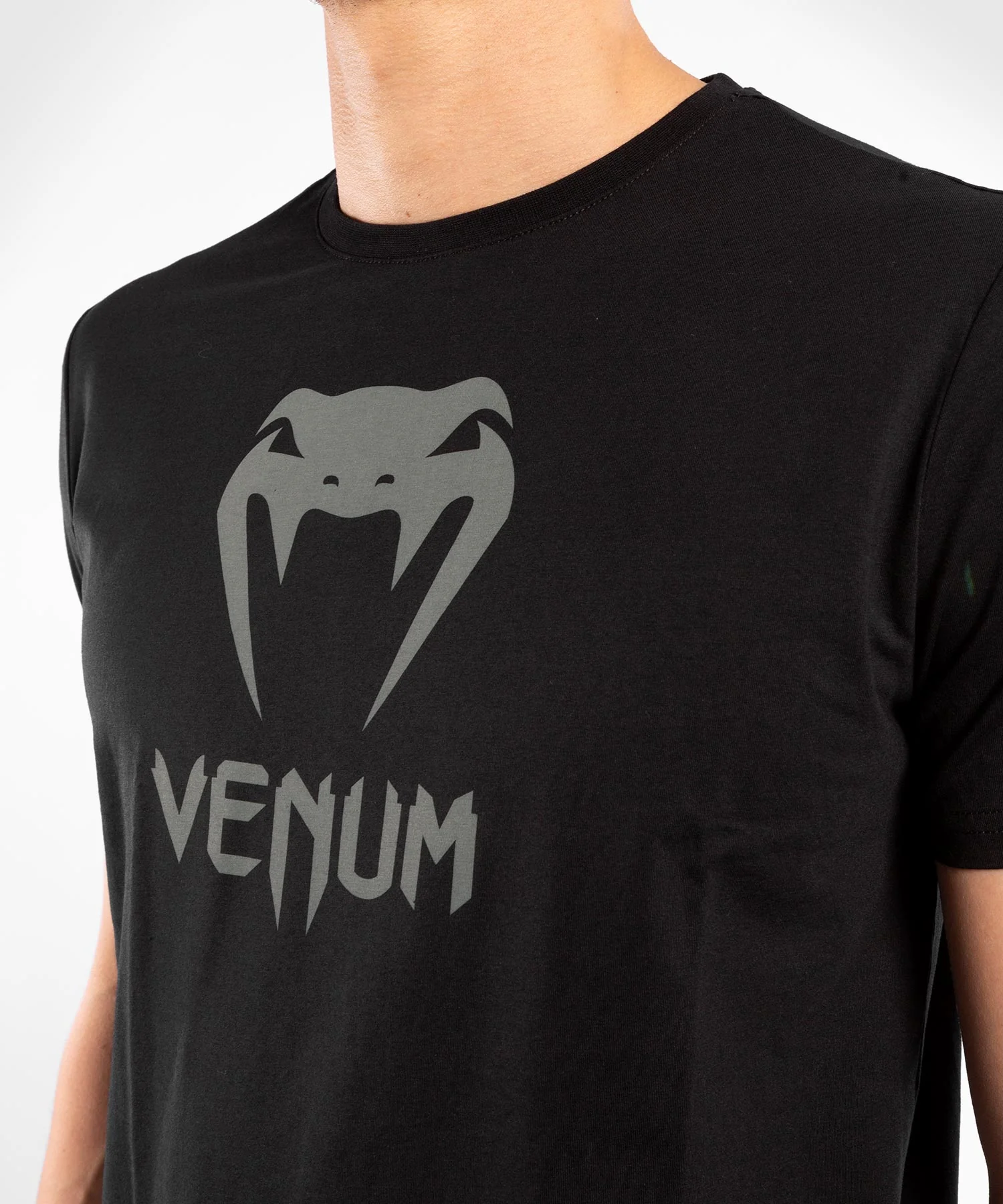 Venum Classic T-Shirt - Schwarz/Dunkelgrau - Image 5