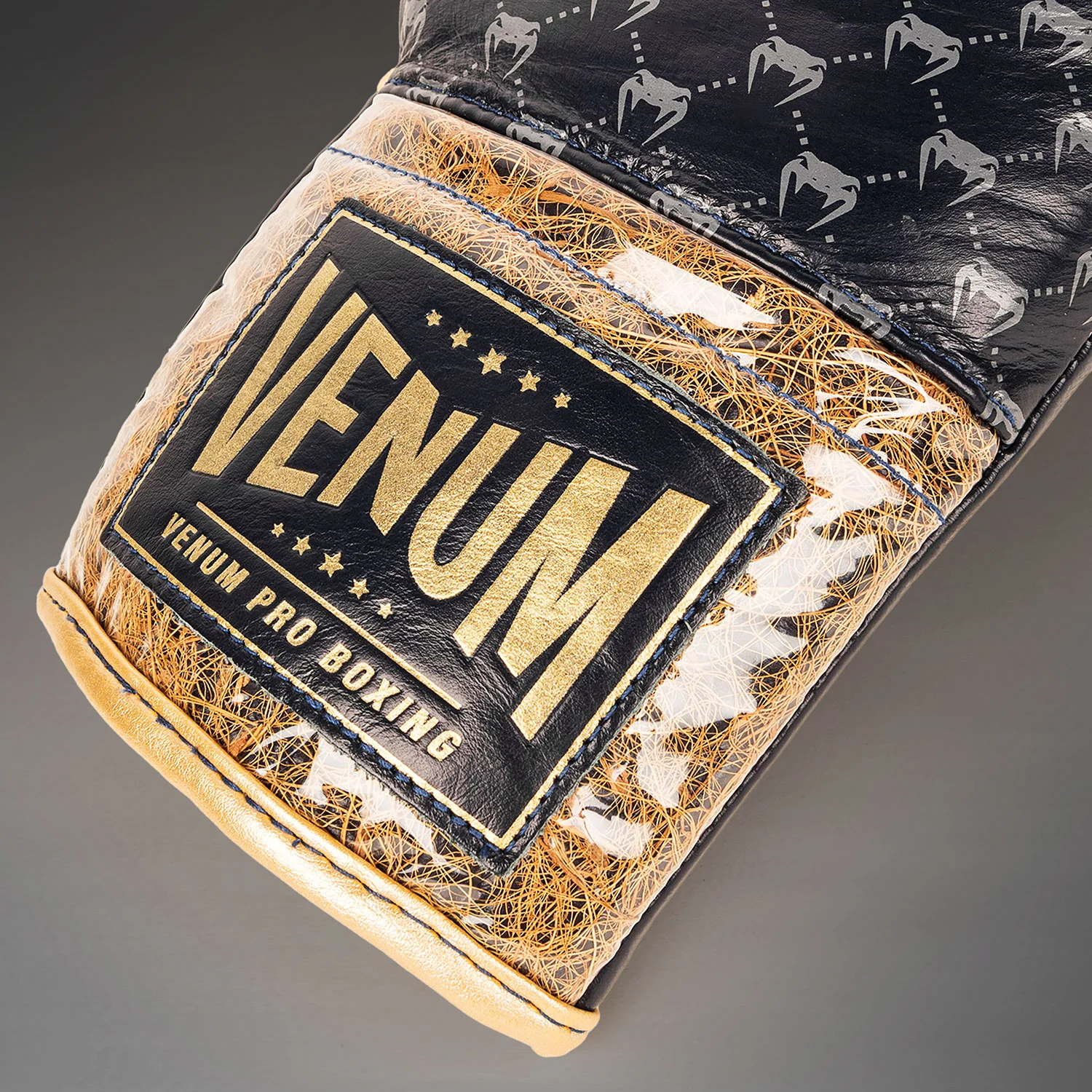 Venum Coco Monogram Pro Boxhandschuhe  – Slate Blue - Image 6