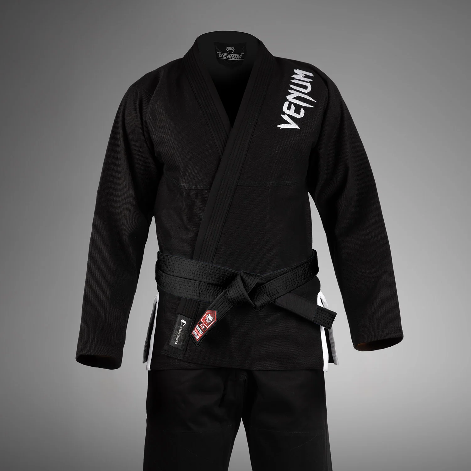 Venum Contender 3.0 Brazilian Jiu Jitsu Gi 380g - Schwarz - Image 3