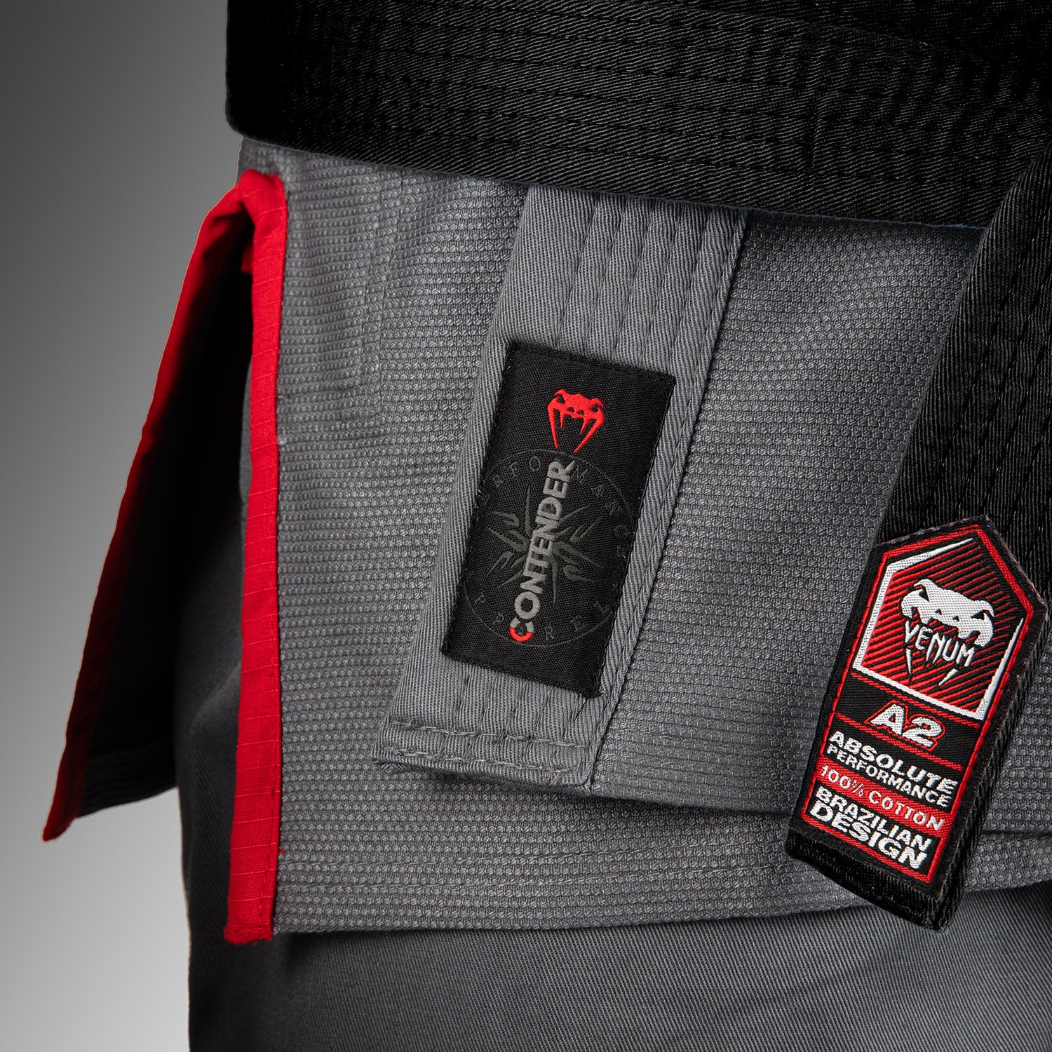 Venum Contender 3.0 Brazilian Jiu Jitsu Gi - Storm Grau - Image 6