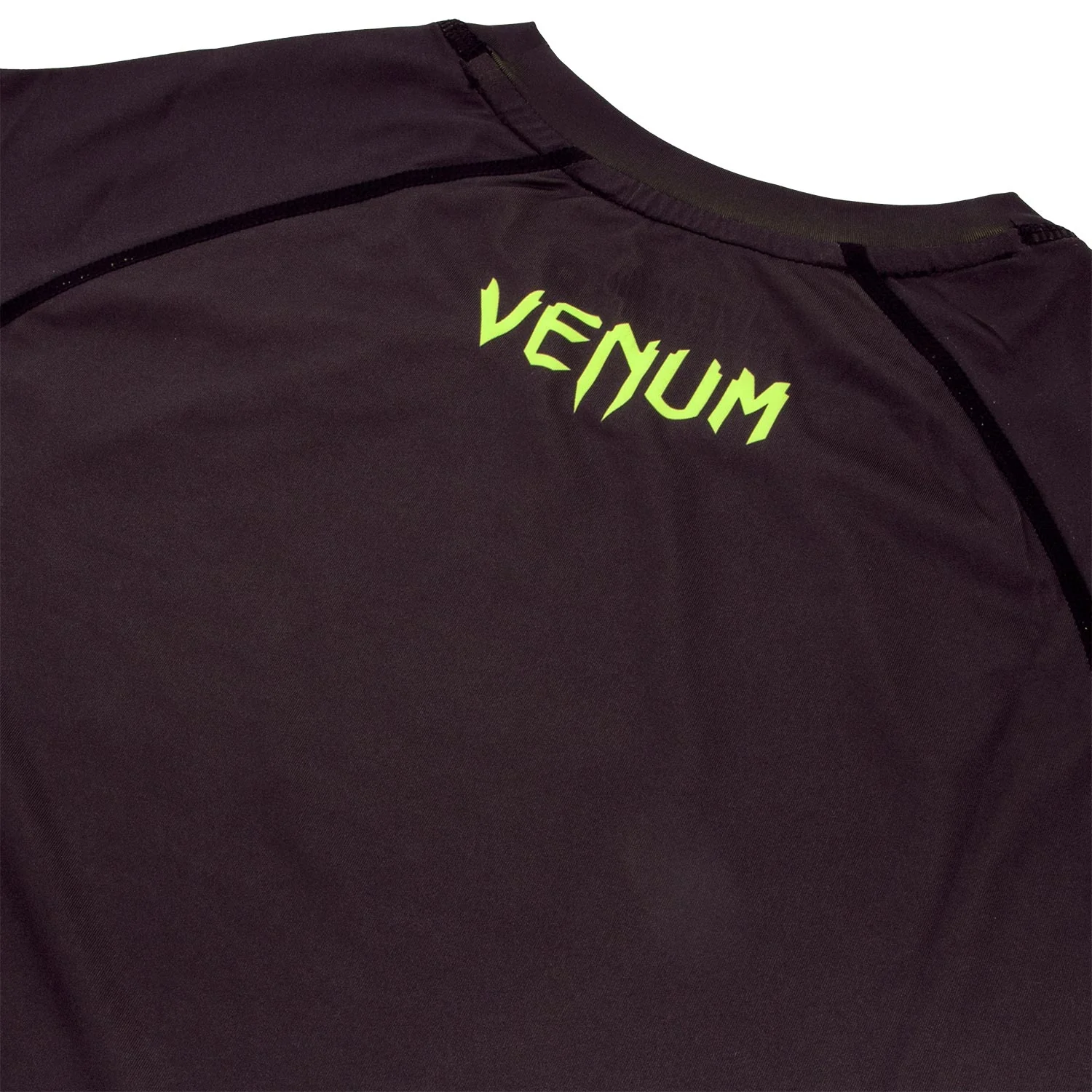 Venum Contender 3.0 Kompression T-Shirt - Kurzarm - Schwarz/Neongelb - Image 6