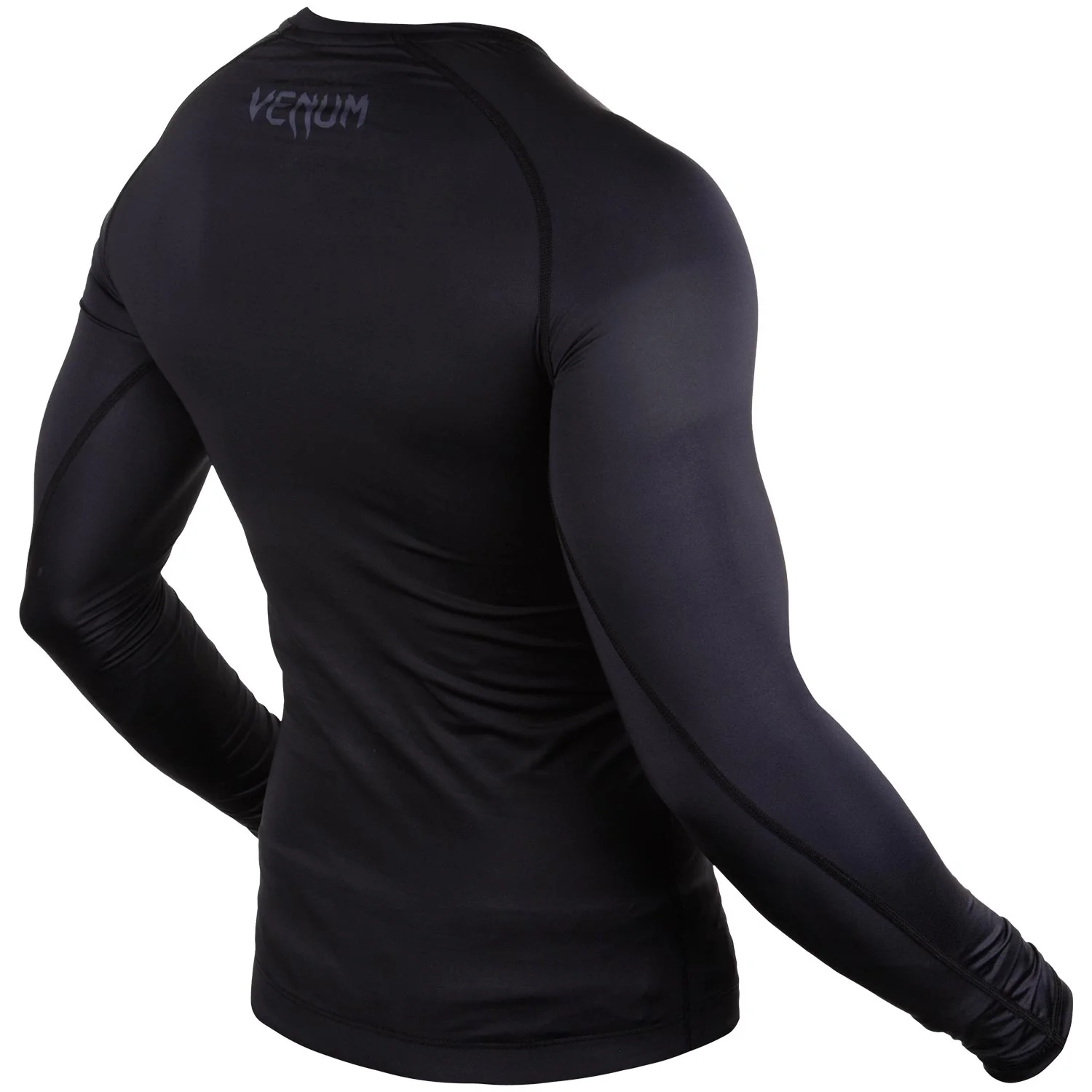 Venum Contender 3.0 Kompression T-Shirt - Langarm - Schwarz/Grau - Image 7