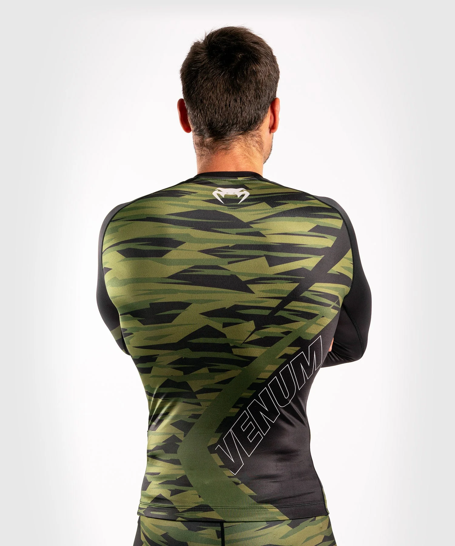 Venum Contender 5.0 Rashguard - Lange Ärmel - Khaki Camo - Image 4
