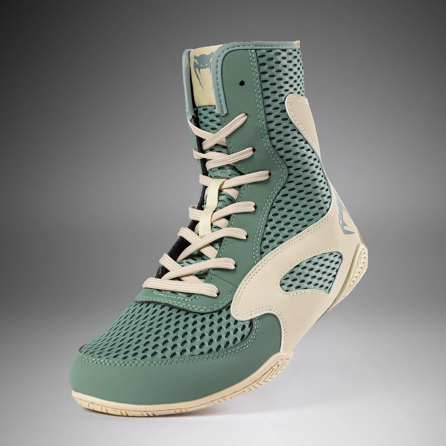 Venum Contender Boxschuhe - Aqua Grün/Elfenbein - Image 2