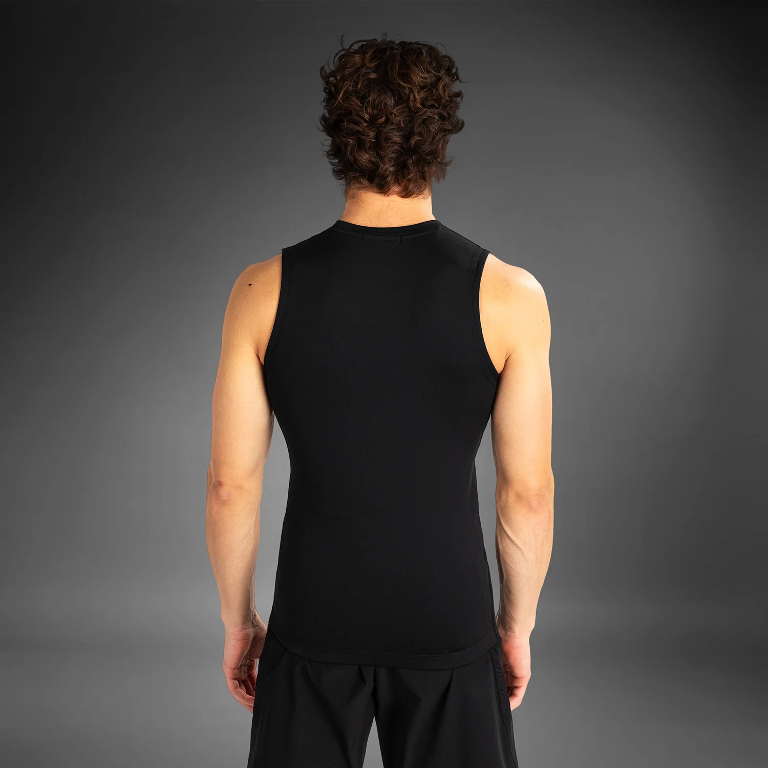 Venum Contender Herren Ärmelloser Rashguard - Schwarz/Weiß - Image 3