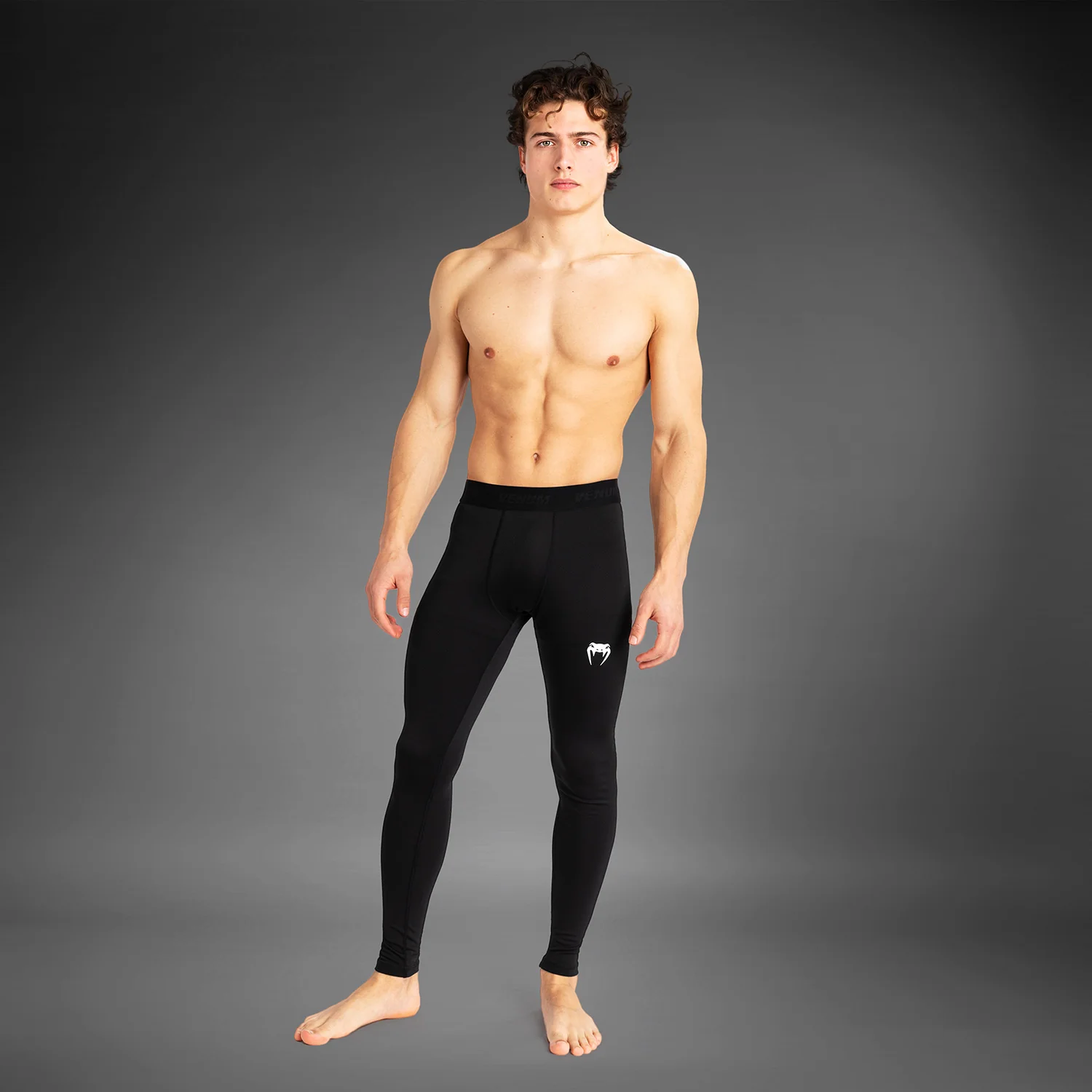 Venum Contender Herren Gamaschen - Schwarz/Weiß - Image 3