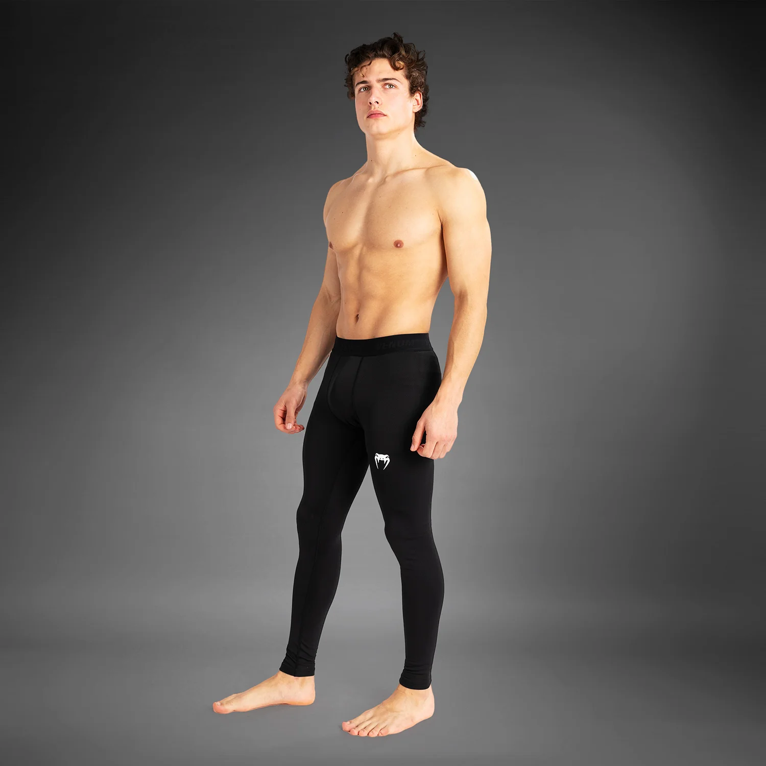 Venum Contender Herren Gamaschen - Schwarz/Weiß - Image 4