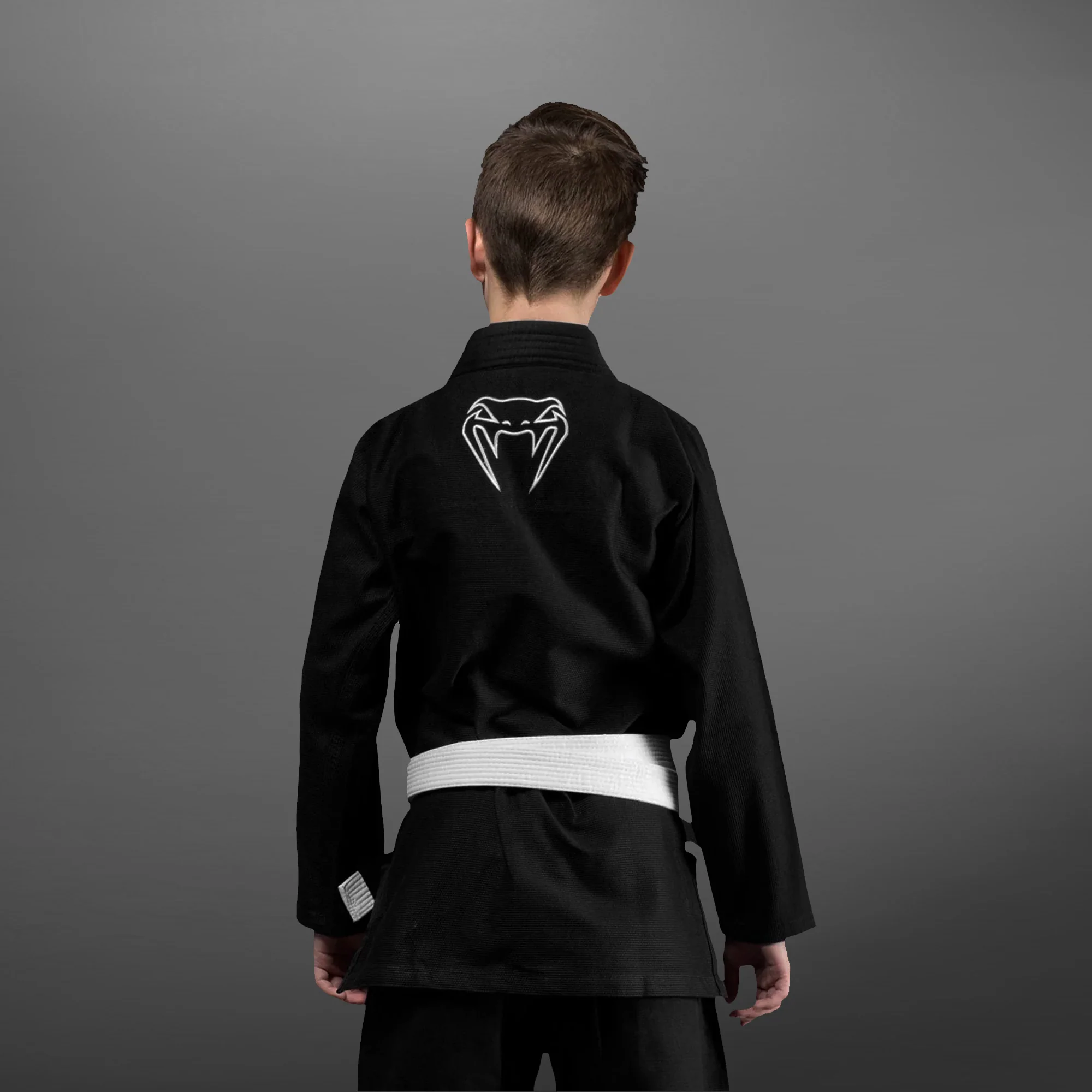 Venum Contender Kids BJJ Gi (Weißer Gürtel angeboten) - Schwarz - Image 2